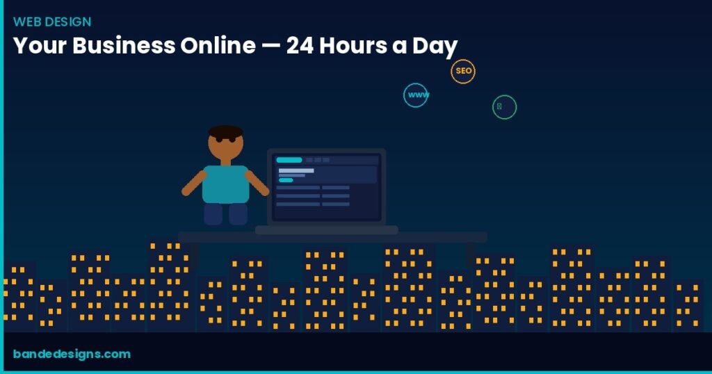 Why Ugandan businesses need a website shown by entrepreneur working on laptop in Kampala