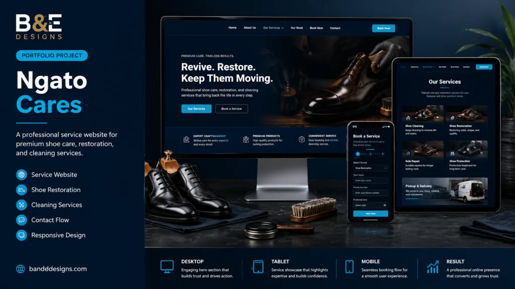 ngato cares website thumbnail